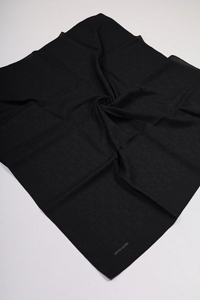 Pierre Cardin Φουλάρι Elegance - Pattern-01 - Μαύρο