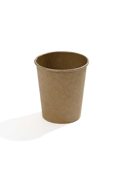 Packtory 8 oz Single Wall Karton Bardak (Kraft) 50 Adet