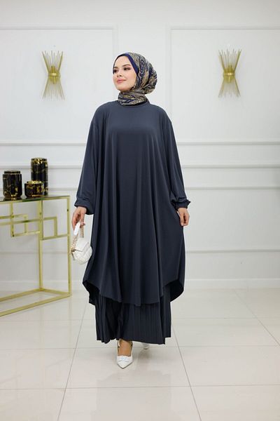 Enans Design Women's Hijab 2-Piece Set Tunic & Trousers