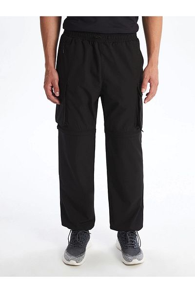 LC Waikiki Ανδρικό αθλητικό παντελόνι XSIDE ACTIVE Black Standard Fit