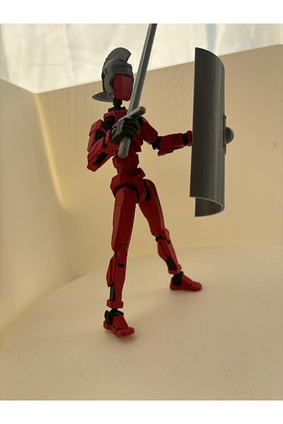 D B Morph Dummy 13 All Joints Movable Figure Toy (Legioner) + Weapons