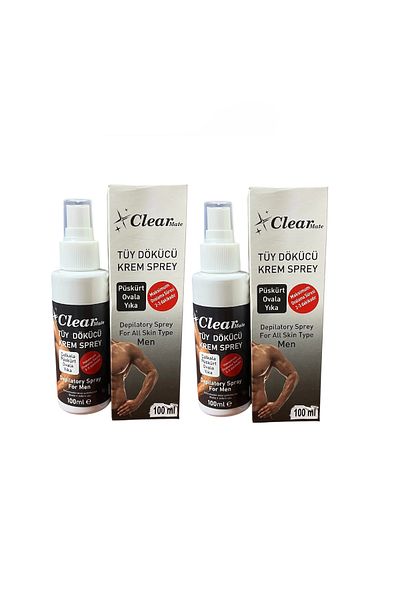 DVD Lokman Aktar Depilatory Cream for Men Man 100 Ml, 2Pcs