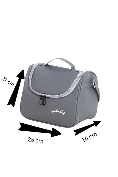 Dadacuq Waterproof Sturdy Oval Zipper Primary School Lunch Box with Large Internal Volume Thermos Feature
