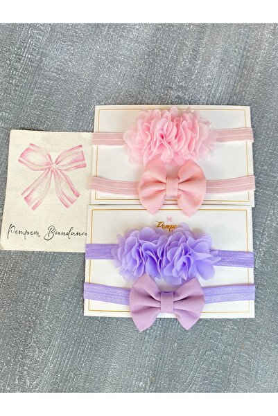 pempem bandana Σετ μπαντάνα για κοριτσάκι