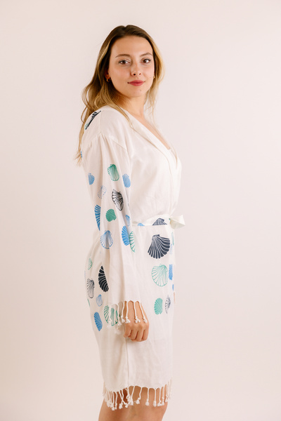 geef kıds Women's Hooded Bamboo Beach Dress