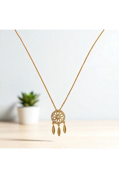 CANMODA Dream Glow – Dream Catcher Steel Necklace
