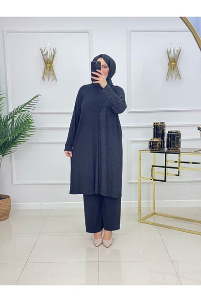 Enans Design Women's Hijab 2-Piece Set Tunic & Trousers