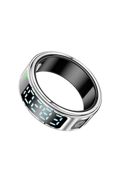 Brivoo® Inel inteligent fitness smart ring, Brivoo®, monitorizare puls, pasi, somn, calorii – afisaj LED,