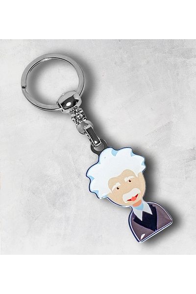 CoNotes Einstein Design Keyring