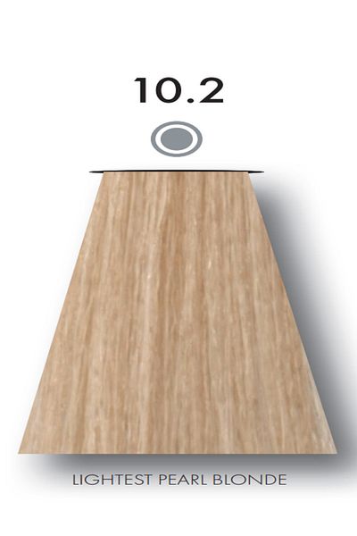 Keune 2 Packs of Keune Semi-Color Ultimate Blonde Hair Dye No. 10.2 Light Pearl Blonde - Contains Silk Protein