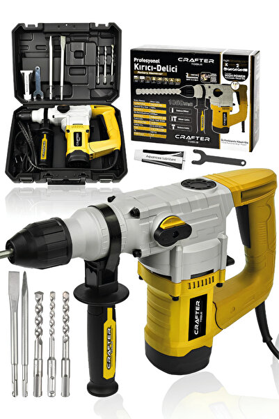 CRAFTERTOOLS Profesyonel 6 kg 28mm Kırıcı Delici Hilti 4.5 Joule Darbeli Matkap
