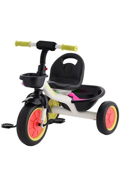 Brivoo® Children's Tricycle Little Bird Watermelon, Brivoo, with Shovel, Metal Frame, Age 3-6 Years