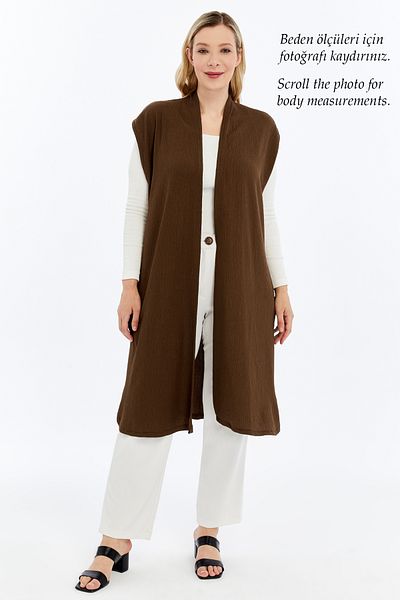 Laden Plus Size Summer Women's Oversized Thin Long Mother Belted Vest