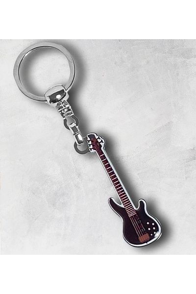 CoNotes Bass Guitar Design Keychain