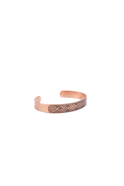 Zinnun Copper Bracelet Persian Motif P2