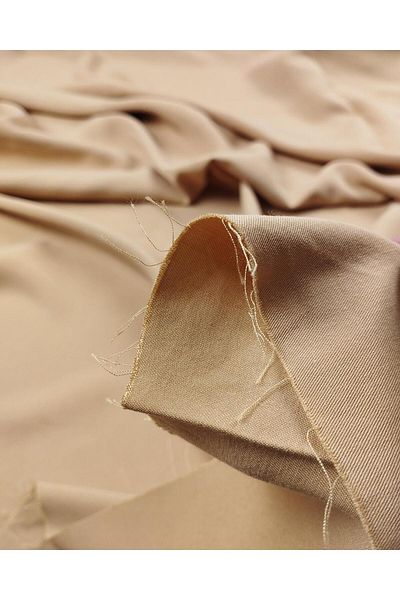 Kumaş Parça Belmondo Viscose Milk Coffee (Width 150 cm X Length 240 cm)