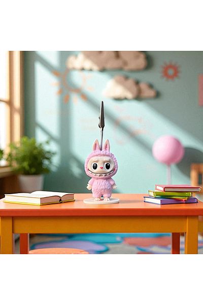 Perazayn Decorative Cute Labubu Notepad - Paper Holder - Photo Holder