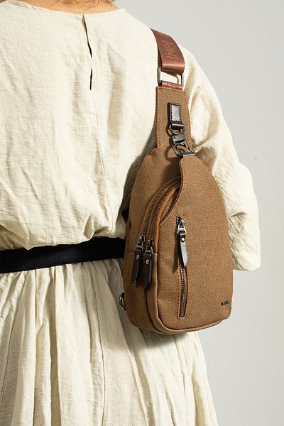 Teal Collection Canvas Unisex Body Bag Crossbody Bag Body Bag