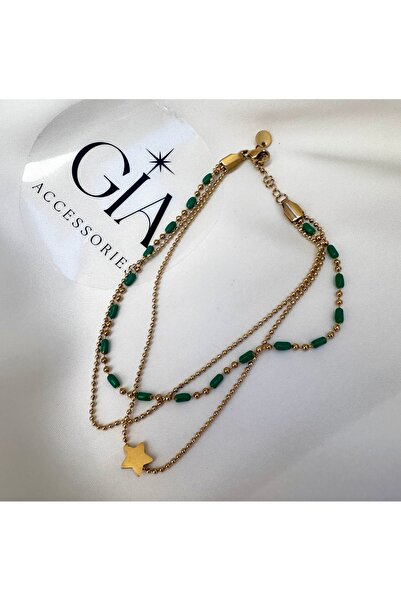 GİAccs. خلخال فولاذي ثلاثي