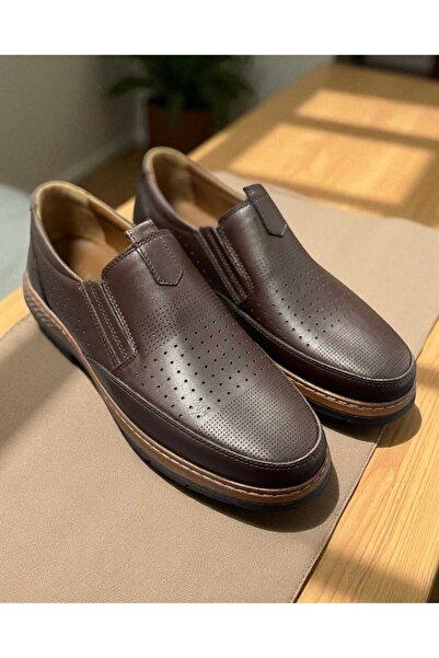 Desimod Inner Outer Genuine Leather Full Orthopedic Comfortable Men's Shoes