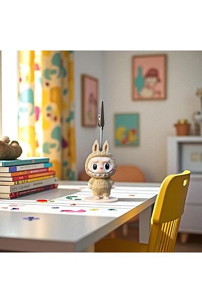 Perazayn Decorative Cute Labubu Notepad - Paper Holder - Photo Holder