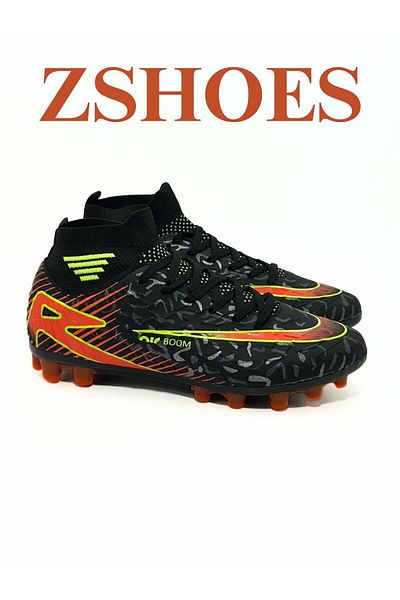 ZSHOES Premium Turf Football Cleats with Tpu Sole Socks New Color
