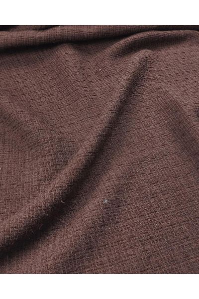 Kumaş Parça Shanel Woven in Brown Color (Width 150 cm X Length 240 cm)