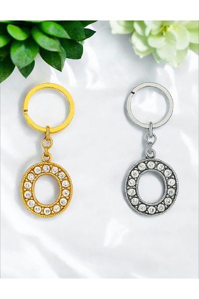 Handley Sparkling'O' Letter Keychain – a Touch of Luxury and Meaning