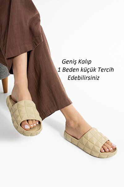 Akım Unisex Daily Beach Pool Garden Non-Slip Slippers Sea Summer Soft Thick Soled