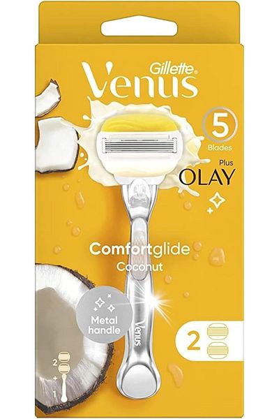 Gillette Gillette Venus 5 Plus Razor + 2 Replacement Blades