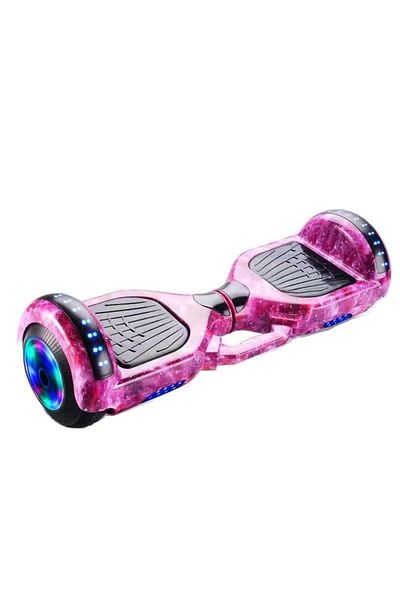 OEM Scooter hoverboard Auto Balance LED lights on wheels and wings, 6.5 inch, remote control, bluetooth, handle