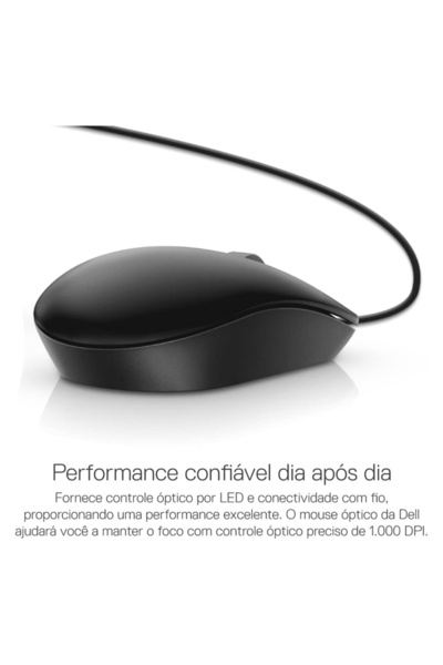 Dell MS116 Optik Kablolu Mouse Siyah 570-AAIR