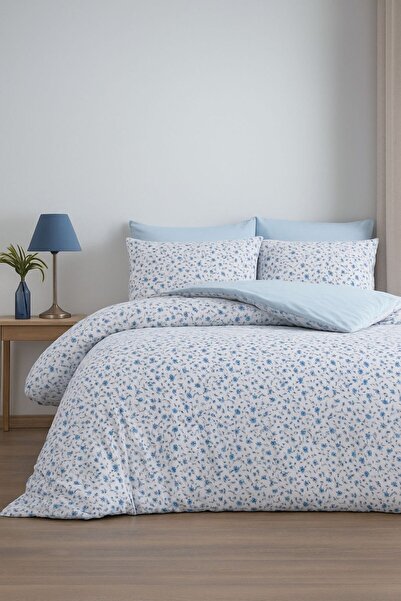 Sheri Home YENİ 100% Yıkanmış Pamuk Nevresim Takımı KIRÇİÇEKMODEL88656563322025