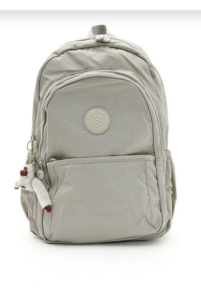 eflanmoda Sanmorris Klinkir Fabric Unisex Multi-Compartment Backpack and School Bag