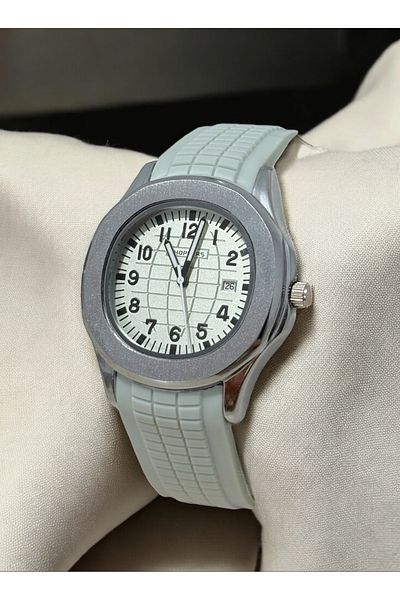 MAC CENTER Patek P Model Men's Wrist Watch-Men's Watch-Male Watch-Equivalent Watch-Orthopedic Silicone Cord Mens Watch
