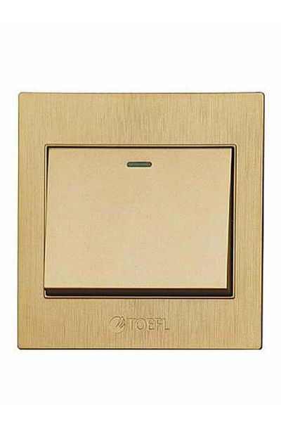 TOVEL Single Switch Calm Golden Color - Tovel