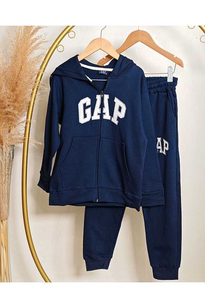morpembej kadın erkek çocuk New Season Cardigan Navy Blue Suit