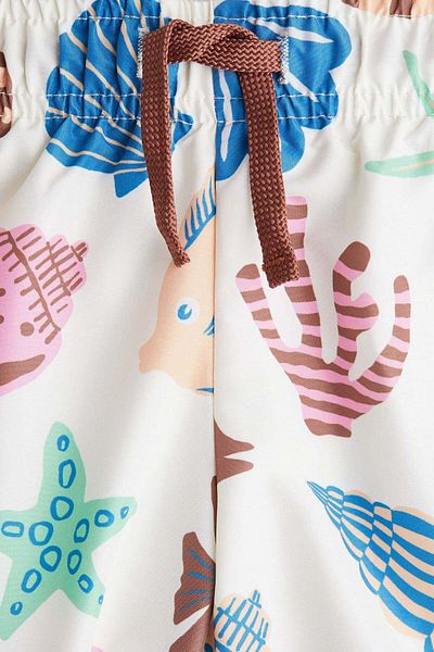 H&M Printed swim shorts