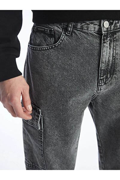 LC Waikiki LCW Jeans Antrasit 780 Jogger Erkek Kargo Jean Pantolon