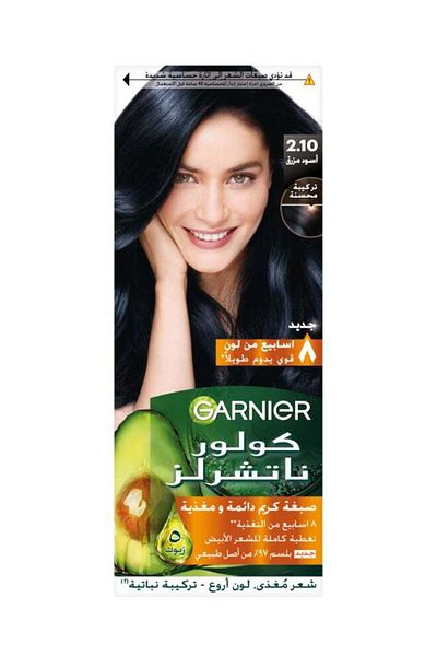 Garnier Permanent Hair Color Color Naturals 2.1 Blue Black