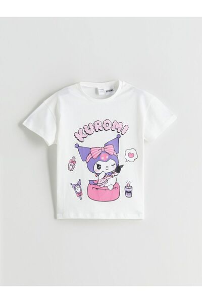 LC Waikiki Lcw Baby Kuromi Printed Baby Girl T-Shirt and Leggings 2-Pack