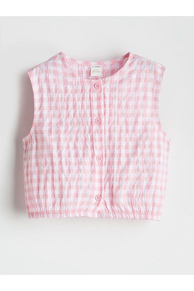 LC Waikiki Lcw Kids Plaid Girl's Shirt and Skirt 2-Piece