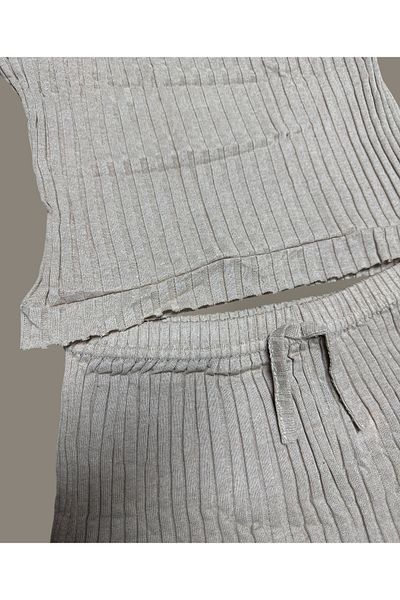 SATTENS Summer Drawstring Strap Shorts Women's Crop Ruffle Shorts Suit