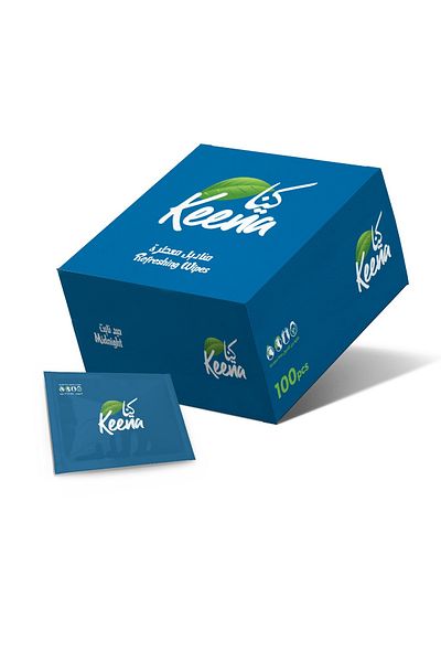 keena Midnight Scented Wipes 100 Wet Wipes