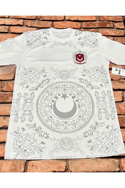 Tesbih Dünyası Εθνική ομάδα Τουρκίας Bozkurt Special Design White Jersey553256