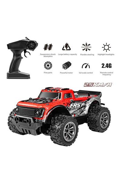 LIXADA High-Speed Off-Road Bigfoot Climbing Remote Control Toy Car For Ages 8+ Years