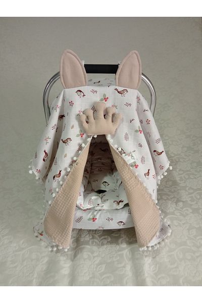 Wenaris Double Sided Stroller Cover 1 Piece (Stroller Cushion and Stroller Sheet Are Not Included)