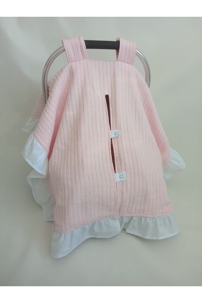 Wenaris Frilly Stroller Cover 1 Piece (Stroller Cushion and Stroller Sheet Are Not Included)