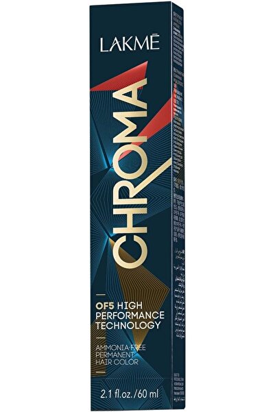 LAKMÉ صبغة شعر دائمة خالية من الأمونيا من لاكمي كروما 6/50 ماهوجني أشقر غامق