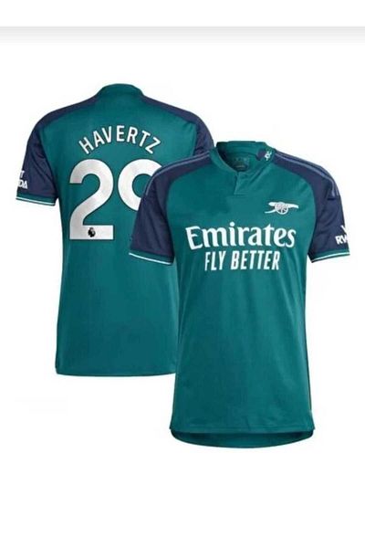 After Party A.R.S.E.N.A.L 2023-24 New Season Kia Havertz Away Jersey Vs Sports Singlet